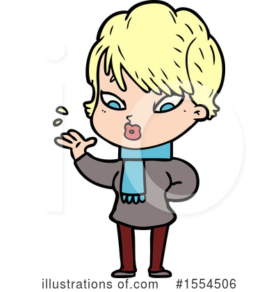 Royalty-Free (RF) Girl Clipart Illustration by lineartestpilot - Stock Sample #1554506