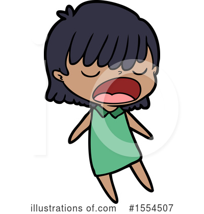 Royalty-Free (RF) Girl Clipart Illustration by lineartestpilot - Stock Sample #1554507