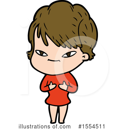 Royalty-Free (RF) Girl Clipart Illustration by lineartestpilot - Stock Sample #1554511