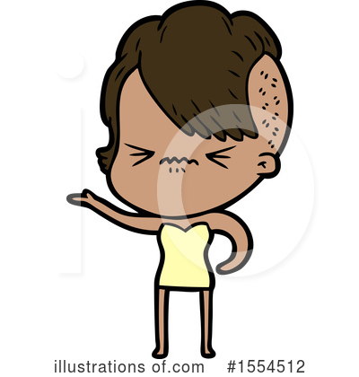 Royalty-Free (RF) Girl Clipart Illustration by lineartestpilot - Stock Sample #1554512