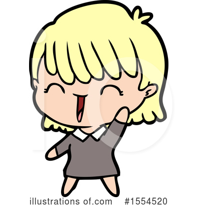 Royalty-Free (RF) Girl Clipart Illustration by lineartestpilot - Stock Sample #1554520
