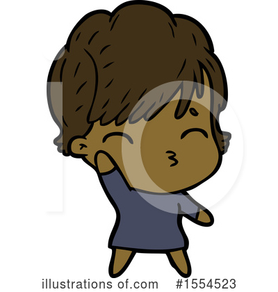 Royalty-Free (RF) Girl Clipart Illustration by lineartestpilot - Stock Sample #1554523