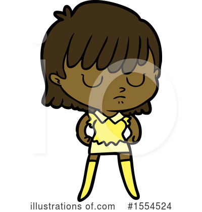 Royalty-Free (RF) Girl Clipart Illustration by lineartestpilot - Stock Sample #1554524