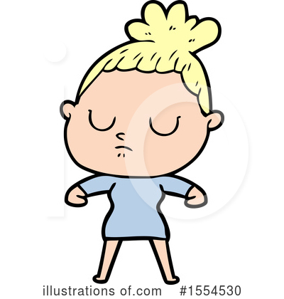 Royalty-Free (RF) Girl Clipart Illustration by lineartestpilot - Stock Sample #1554530