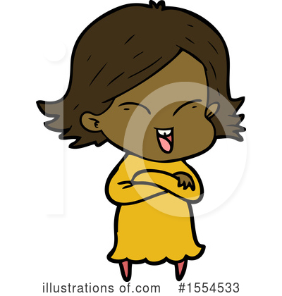 Royalty-Free (RF) Girl Clipart Illustration by lineartestpilot - Stock Sample #1554533