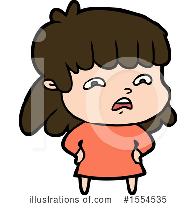 Royalty-Free (RF) Girl Clipart Illustration by lineartestpilot - Stock Sample #1554535