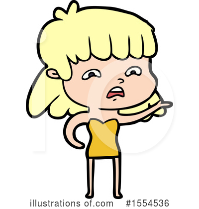 Royalty-Free (RF) Girl Clipart Illustration by lineartestpilot - Stock Sample #1554536
