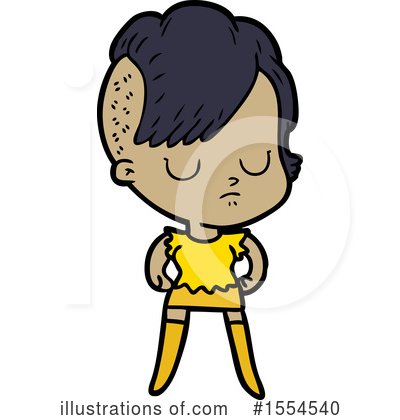 Royalty-Free (RF) Girl Clipart Illustration by lineartestpilot - Stock Sample #1554540