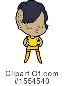 Girl Clipart #1554540 by lineartestpilot