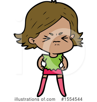 Royalty-Free (RF) Girl Clipart Illustration by lineartestpilot - Stock Sample #1554544