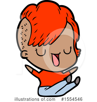 Royalty-Free (RF) Girl Clipart Illustration by lineartestpilot - Stock Sample #1554546