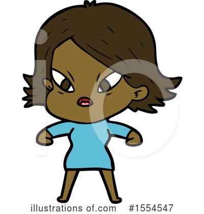 Royalty-Free (RF) Girl Clipart Illustration by lineartestpilot - Stock Sample #1554547