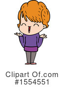 Girl Clipart #1554551 by lineartestpilot