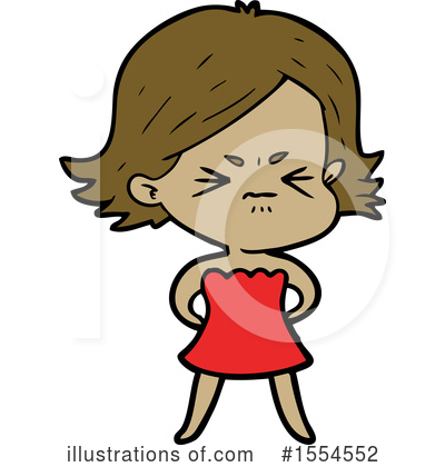 Royalty-Free (RF) Girl Clipart Illustration by lineartestpilot - Stock Sample #1554552