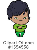 Girl Clipart #1554558 by lineartestpilot