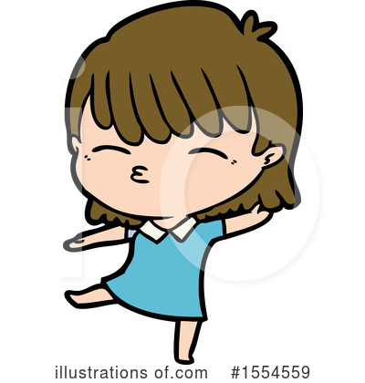 Royalty-Free (RF) Girl Clipart Illustration by lineartestpilot - Stock Sample #1554559
