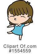 Girl Clipart #1554559 by lineartestpilot