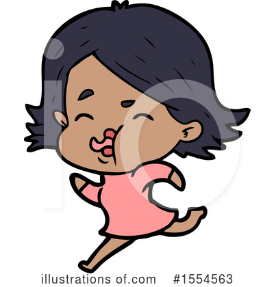 Royalty-Free (RF) Girl Clipart Illustration by lineartestpilot - Stock Sample #1554563