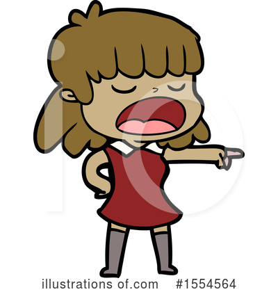 Royalty-Free (RF) Girl Clipart Illustration by lineartestpilot - Stock Sample #1554564