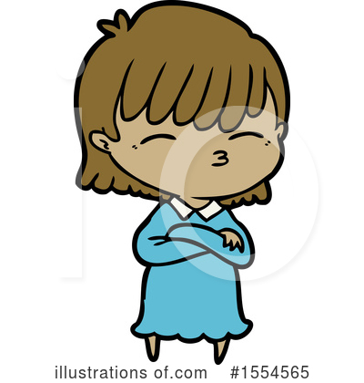 Royalty-Free (RF) Girl Clipart Illustration by lineartestpilot - Stock Sample #1554565