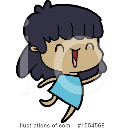 Royalty-Free (RF) Girl Clipart Illustration by lineartestpilot - Stock Sample #1554566
