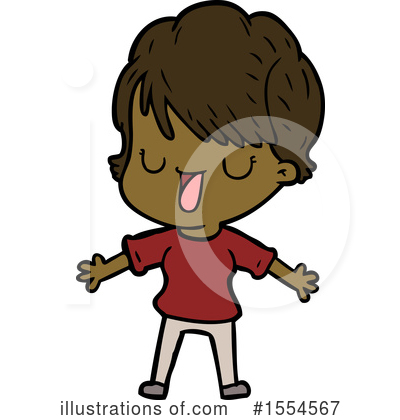 Royalty-Free (RF) Girl Clipart Illustration by lineartestpilot - Stock Sample #1554567