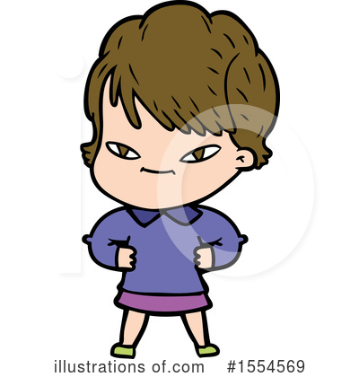 Royalty-Free (RF) Girl Clipart Illustration by lineartestpilot - Stock Sample #1554569