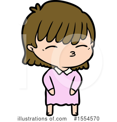 Royalty-Free (RF) Girl Clipart Illustration by lineartestpilot - Stock Sample #1554570