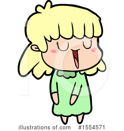 Royalty-Free (RF) Girl Clipart Illustration by lineartestpilot - Stock Sample #1554571