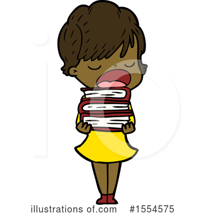 Royalty-Free (RF) Girl Clipart Illustration by lineartestpilot - Stock Sample #1554575