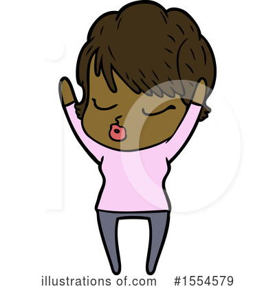 Royalty-Free (RF) Girl Clipart Illustration by lineartestpilot - Stock Sample #1554579