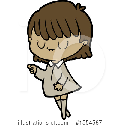 Royalty-Free (RF) Girl Clipart Illustration by lineartestpilot - Stock Sample #1554587
