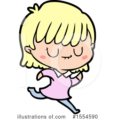 Royalty-Free (RF) Girl Clipart Illustration by lineartestpilot - Stock Sample #1554590