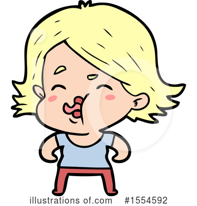 Royalty-Free (RF) Girl Clipart Illustration by lineartestpilot - Stock Sample #1554592