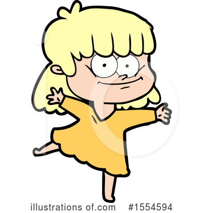 Royalty-Free (RF) Girl Clipart Illustration by lineartestpilot - Stock Sample #1554594