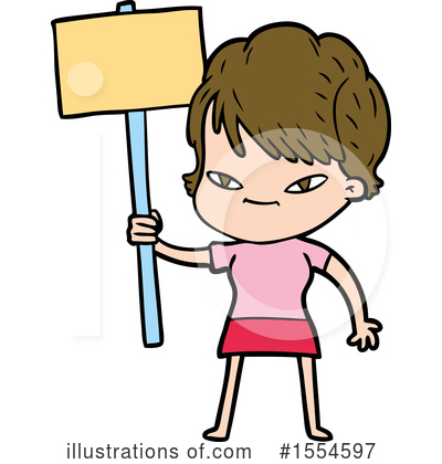 Royalty-Free (RF) Girl Clipart Illustration by lineartestpilot - Stock Sample #1554597