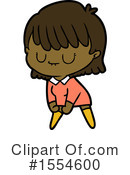 Girl Clipart #1554600 by lineartestpilot