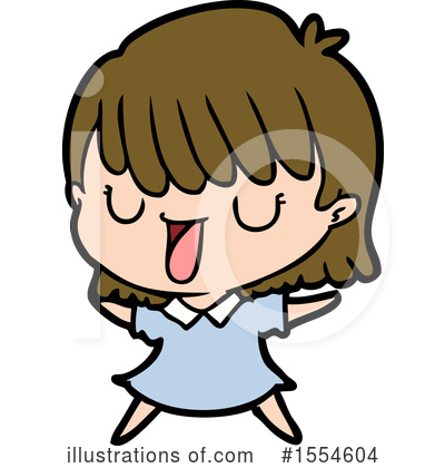 Royalty-Free (RF) Girl Clipart Illustration by lineartestpilot - Stock Sample #1554604