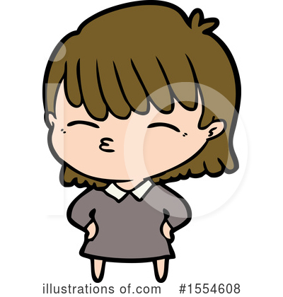 Royalty-Free (RF) Girl Clipart Illustration by lineartestpilot - Stock Sample #1554608
