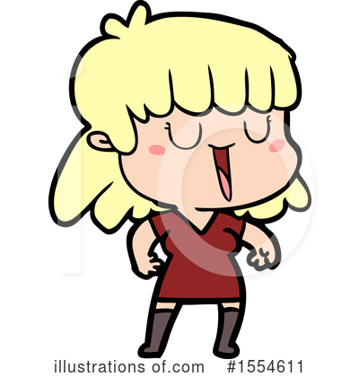 Royalty-Free (RF) Girl Clipart Illustration by lineartestpilot - Stock Sample #1554611