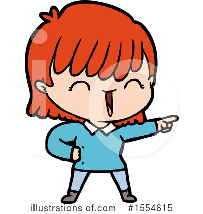Royalty-Free (RF) Girl Clipart Illustration by lineartestpilot - Stock Sample #1554615