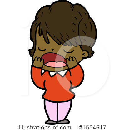 Royalty-Free (RF) Girl Clipart Illustration by lineartestpilot - Stock Sample #1554617