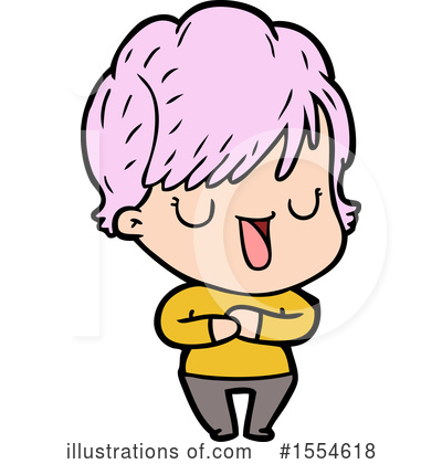 Royalty-Free (RF) Girl Clipart Illustration by lineartestpilot - Stock Sample #1554618