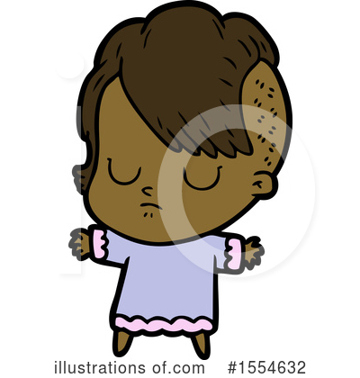 Royalty-Free (RF) Girl Clipart Illustration by lineartestpilot - Stock Sample #1554632