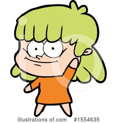 Royalty-Free (RF) Girl Clipart Illustration by lineartestpilot - Stock Sample #1554635