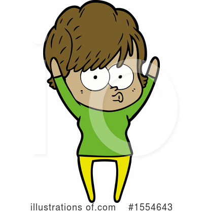 Royalty-Free (RF) Girl Clipart Illustration by lineartestpilot - Stock Sample #1554643