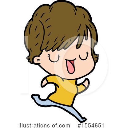 Royalty-Free (RF) Girl Clipart Illustration by lineartestpilot - Stock Sample #1554651