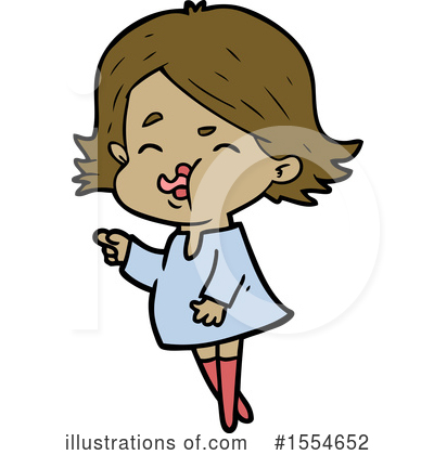 Royalty-Free (RF) Girl Clipart Illustration by lineartestpilot - Stock Sample #1554652