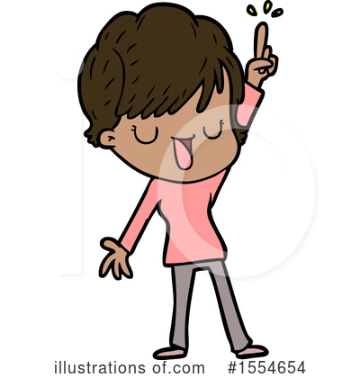 Royalty-Free (RF) Girl Clipart Illustration by lineartestpilot - Stock Sample #1554654