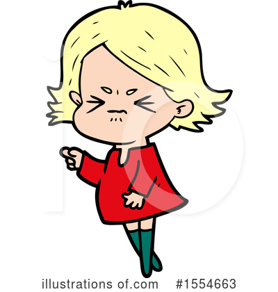 Royalty-Free (RF) Girl Clipart Illustration by lineartestpilot - Stock Sample #1554663